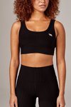 Scoop It Up Ribbed Sports Bra