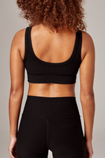 Scoop It Up Ribbed Sports Bra