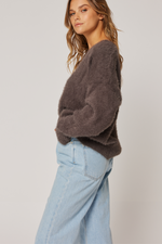 Emmie Sweater Fog Knit