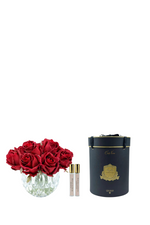 Cote Noire Luxury 13 Red Rose Bud Bouquet