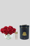 Cote Noire Luxury 13 Red Rose Bud Bouquet