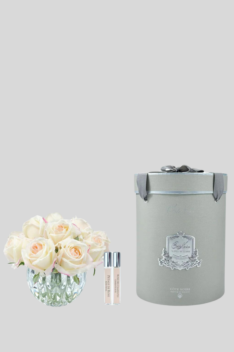 Cote Noire Luxury 13 Blush Rose Bud Bouquet