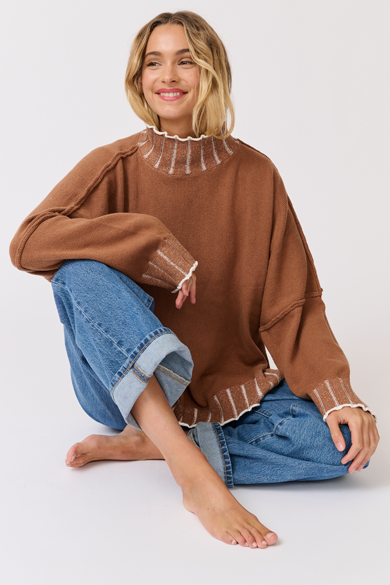 Romy Sweater - Toffee