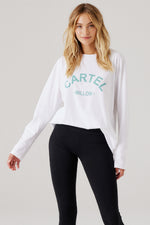 Lola Long Sleeve Top White