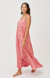 Aria Maxi Dress Berry Leopard