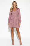 Luella Dress - Mauve