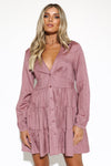 Luella Dress - Mauve