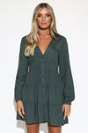 Luella Dress  - Teal