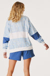 Matilda Sweater Ice Blue Zebra