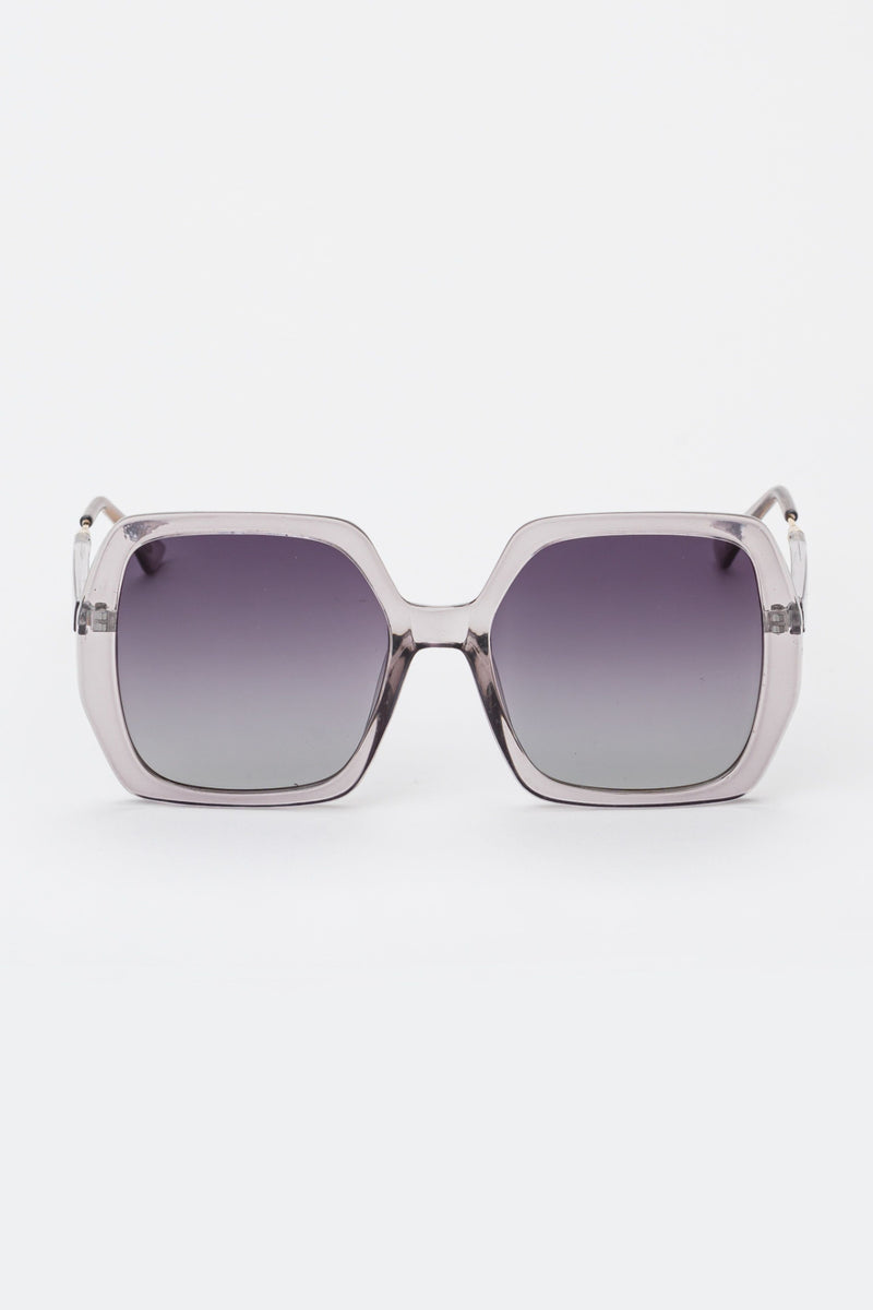 Harlow Transparent Grey Sunglasses