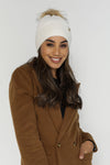 Beanie - Winter White Chenille Beanie