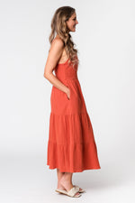 Serena Dress - Copper