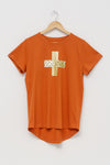 Rust w/Moss Cross Tee