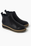 Jade Leather Boot Black