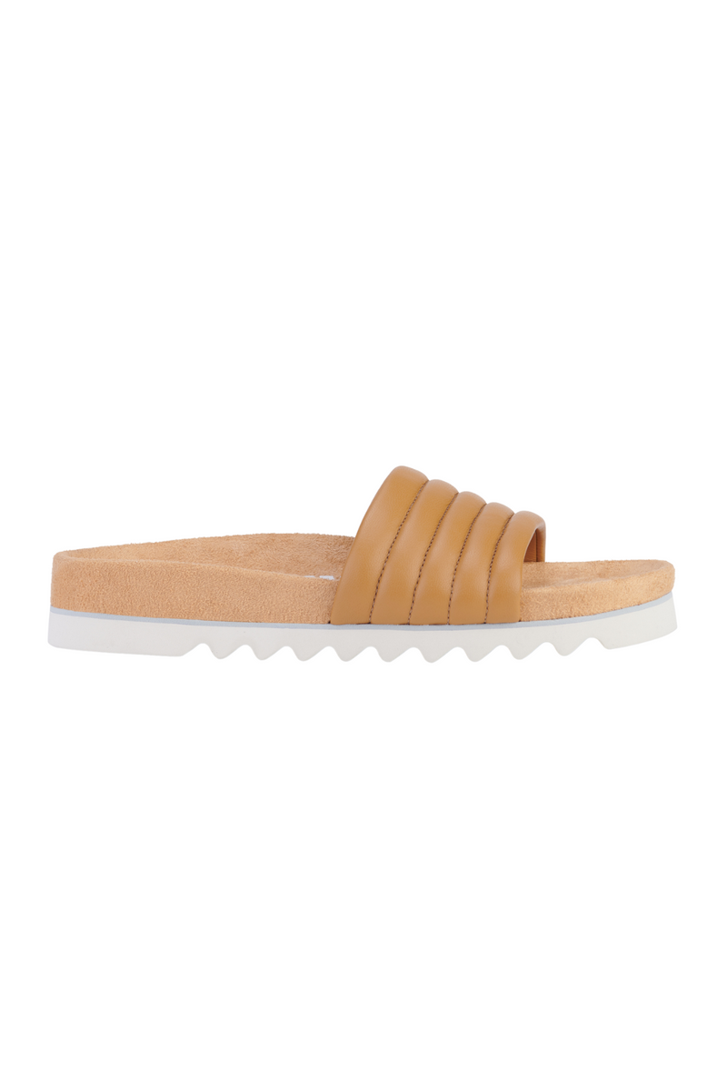 Slide Tooth Wedge Soft Tan