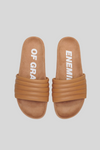 Slide Tooth Wedge Soft Tan