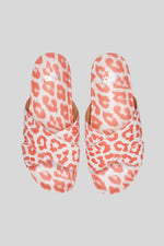 Tide Cross Slide Pink Leopard